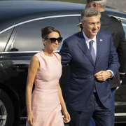 Ana Maslać Plenković u Parizu odabrala haljinu s potpisom omiljene dizajnerice Kate Middleton