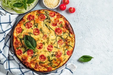 Recept za brzu pitu s tikvicama i sirom - odaberite svoje sastojke