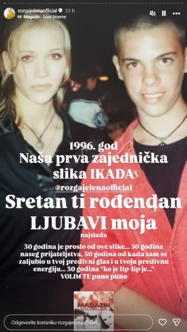 Jelena Rozga proslavila 49. rođendan: Evo kako je izgledala prije 30 godina