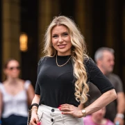 Elegancija bez puno muke: Petra Me&scaron;trić u hit hlačama osvojila zagrebačku &scaron;picu