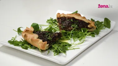 Tasty galette od gljiva